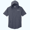 Load image into Gallery viewer, Elevated Performance Script Hooded Short Sleeve