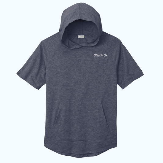 Elevated Performance Script Hooded Short Sleeve